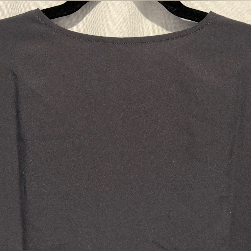 NWT Scrubstar Premium Unisex Scrub V-Neck Top Pewter Soft Stretch WM03T921 Sz S - Picture 7 of 10